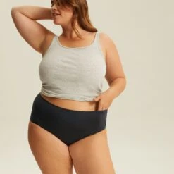 Culotte Très Haute One Size Noir JUST ONE MICRO -Bestform Soldes Boutique BL04600 030 WEB 3