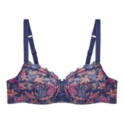 Soutien-gorge Emboîtant Avec Armatures Marine Imprimé Luccia Swing