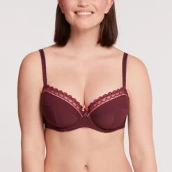 Soutien-gorge Emboîtant Avec Armatures Cassis Sydney Pure 6 Soutien-gorge Emboîtant Avec Armatures Cassis Sydney Pure -Bestform Soldes Boutique BL14563 08B WEB 11