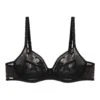 Soutien-gorge Emboîtant Avec Armatures Noir Versailles