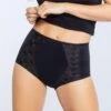 Bestform Culotte Gainante Taille Haute Noire