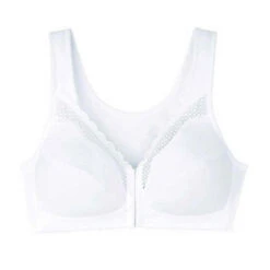 Soutien-gorge Sans Armatures Ou Devant Femme Bestform - Blanc | 3 SUISSES